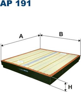 Filtron AP191 - Gaisa filtrs ps1.lv
