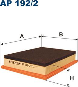 Filtron AP192/2 - Gaisa filtrs ps1.lv