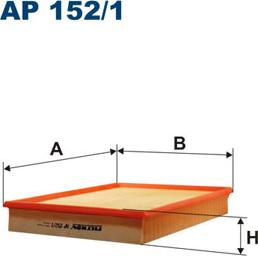 Filtron AP152/1 - Gaisa filtrs ps1.lv