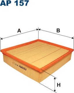 Filtron AP157 - Gaisa filtrs ps1.lv