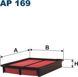 Filtron AP169 - Gaisa filtrs ps1.lv