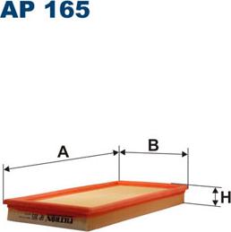 Filtron AP165 - Gaisa filtrs ps1.lv