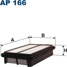 Filtron AP166 - Gaisa filtrs ps1.lv