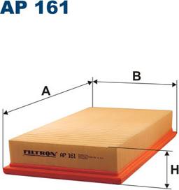 Filtron AP161 - Gaisa filtrs ps1.lv