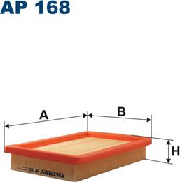 Filtron AP168 - Gaisa filtrs ps1.lv