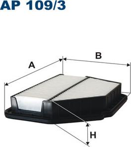 Filtron AP109/3 - Gaisa filtrs ps1.lv