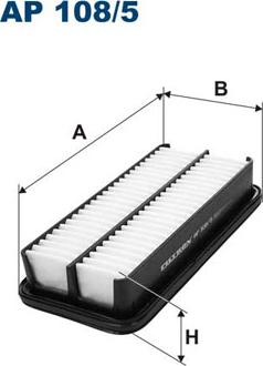 Filtron AP108/5 - Gaisa filtrs ps1.lv