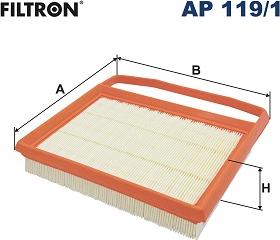 Filtron AP 119/1 - Gaisa filtrs ps1.lv