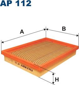 Filtron AP112 - Gaisa filtrs ps1.lv