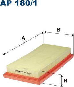 Filtron AP180/1 - Gaisa filtrs ps1.lv