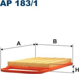 Filtron AP183/1 - Gaisa filtrs ps1.lv