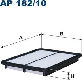 Filtron AP182/10 - Gaisa filtrs ps1.lv