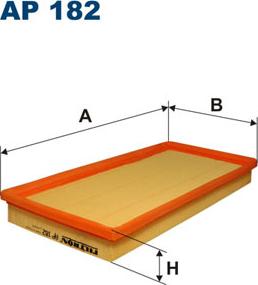 Filtron AP182 - Gaisa filtrs ps1.lv