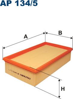 Filtron AP134/5 - Gaisa filtrs ps1.lv