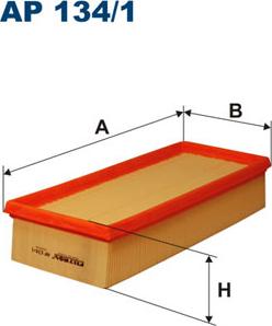 Filtron AP134/1 - Gaisa filtrs ps1.lv