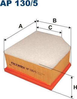 Filtron AP130/5 - Gaisa filtrs ps1.lv