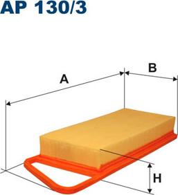 Filtron AP130/3 - Gaisa filtrs ps1.lv