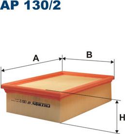 Filtron AP130/2 - Gaisa filtrs ps1.lv