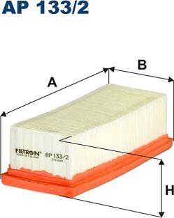 Filtron AP133/2 - Gaisa filtrs ps1.lv