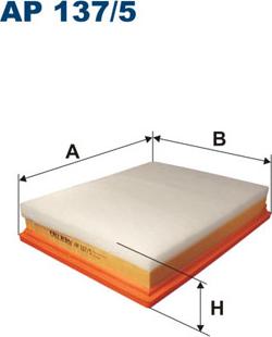 Filtron AP137/5 - Gaisa filtrs ps1.lv