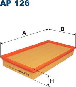 Filtron AP126 - Gaisa filtrs ps1.lv