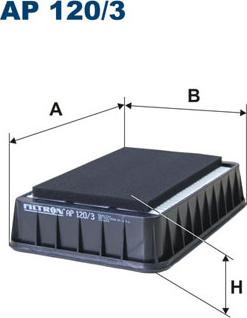 Filtron AP120/3 - Gaisa filtrs ps1.lv