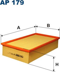 Filtron AP179 - Gaisa filtrs ps1.lv
