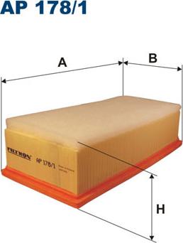 Filtron AP178/1 - Gaisa filtrs ps1.lv