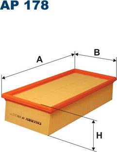 Filtron AP178 - Gaisa filtrs ps1.lv
