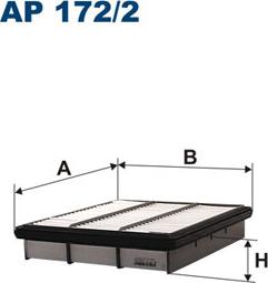 Filtron AP172/2 - Gaisa filtrs ps1.lv