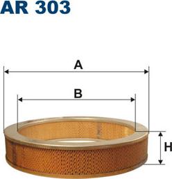 Filtron AR303 - Gaisa filtrs ps1.lv