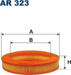 Filtron AR323 - Gaisa filtrs ps1.lv