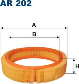 Filtron AR202 - Gaisa filtrs ps1.lv