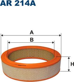 Filtron AR214A - Gaisa filtrs ps1.lv