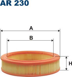 Filtron AR230 - Gaisa filtrs ps1.lv