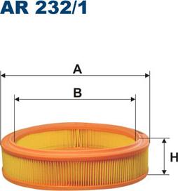 Filtron AR232/1 - Gaisa filtrs ps1.lv