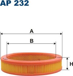 Filtron AR232 - Gaisa filtrs ps1.lv