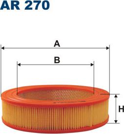 Filtron AR270 - Gaisa filtrs ps1.lv