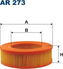 Filtron AR273 - Gaisa filtrs ps1.lv