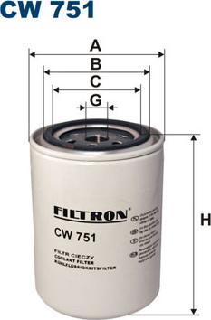 Filtron CW751 - Dzesēšanas šķidruma filtrs ps1.lv