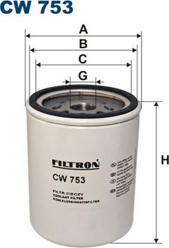 Filtron CW753 - Dzesēšanas šķidruma filtrs ps1.lv