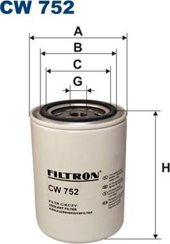 Filtron CW752 - Dzesēšanas šķidruma filtrs ps1.lv