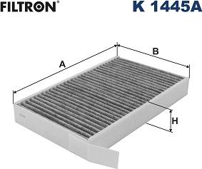 Filtron K 1445A - Filtrs, Salona telpas gaiss ps1.lv