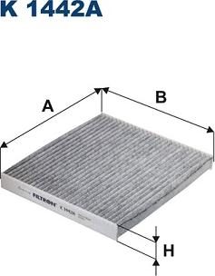 Filtron K 1442A - Filtrs, Salona telpas gaiss ps1.lv