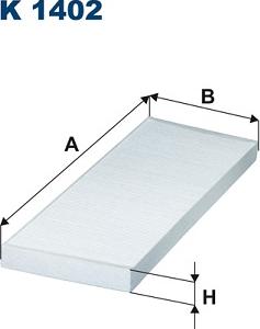 Filtron K1402 - Filtrs, Salona telpas gaiss ps1.lv