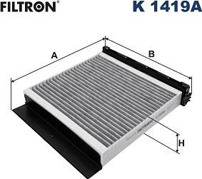 Filtron K 1419A - Filtrs, Salona telpas gaiss ps1.lv