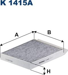 Filtron K 1415A - Filtrs, Salona telpas gaiss ps1.lv