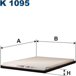 Filtron K1095 - Filtrs, Salona telpas gaiss ps1.lv