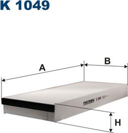 Filtron K1049 - Filtrs, Salona telpas gaiss ps1.lv