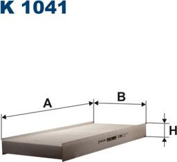 Filtron K1041 - Filtrs, Salona telpas gaiss ps1.lv